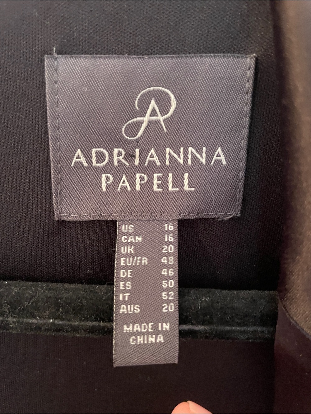 Adrianna Papell Black Satin-Trim Wrap Jumpsuit - Picture 2 of 14